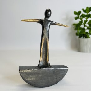 Balance, stor - skulptur i gte bronze