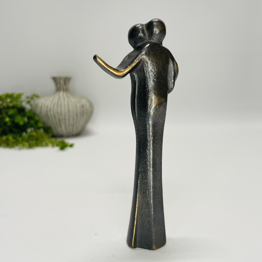 Billede af Dansen - skulptur i ægte bronze