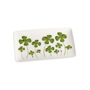 Plate Clover L.21cm, B.13cm