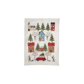 Kitchentowel Winter, recycled cotton, 50x70cm
