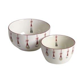 Bowl S/2 Santas, H.5,5/6,5cm, 20/45cl