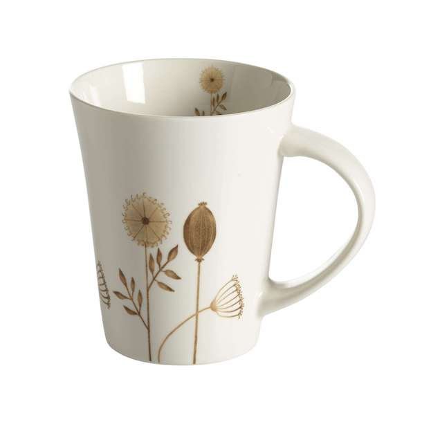 Mug Seed beige H.11cm, 35cl