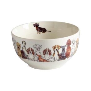 Bowl Dogs �13cm, H.7cm, 40cl
