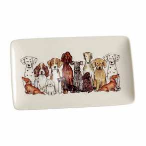 Plate Dogs L.21cm, B.12,5cm