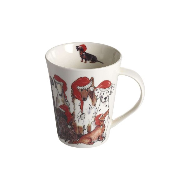 Mug Santa Dogs, H.11cm, 35cl