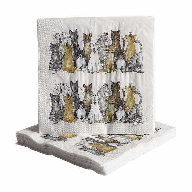 Paper napkins Cat 20pcs, 33x33cm