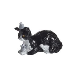 Cat Smulan black, H.7cm