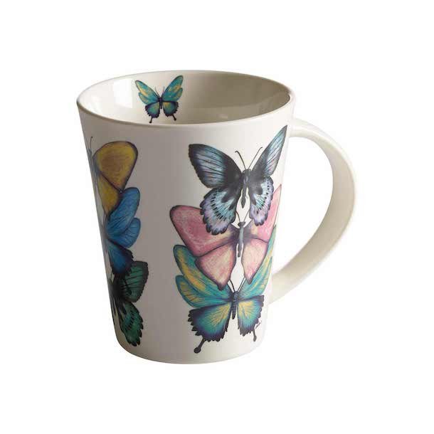 Mug Butterfly H.11cm, 30cl