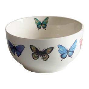 Bowl Butterfly �13cm, H.7cm, 40cl