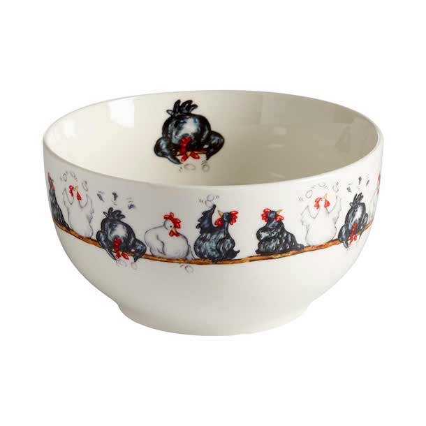 Bowl Hen 13cm, H.7cm, 40cl