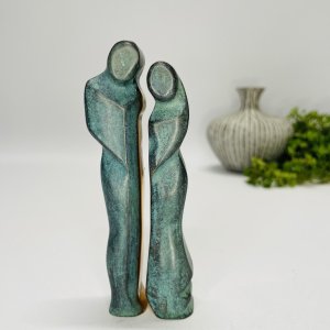 Par - skulptur i �gte bronze