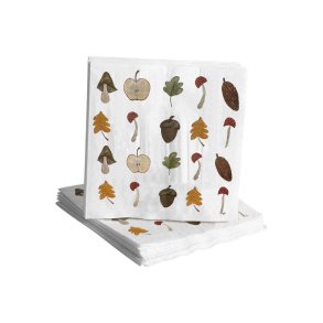 Paper napkins Autumn, 20 pcs 33x33cm