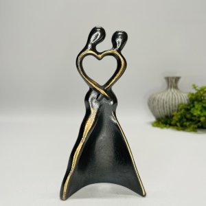 K�rlighed - skulptur i �gte bronze