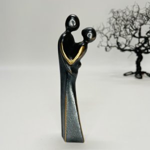 L�ftet - skulptur i �gte bronze