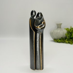 Nyf�dt - skulptur i �gte bronze