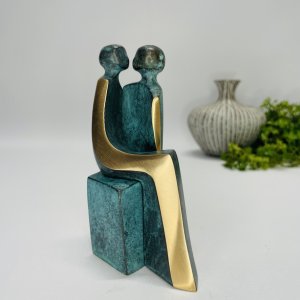 Tosomhed - skulptur i �gte bronze