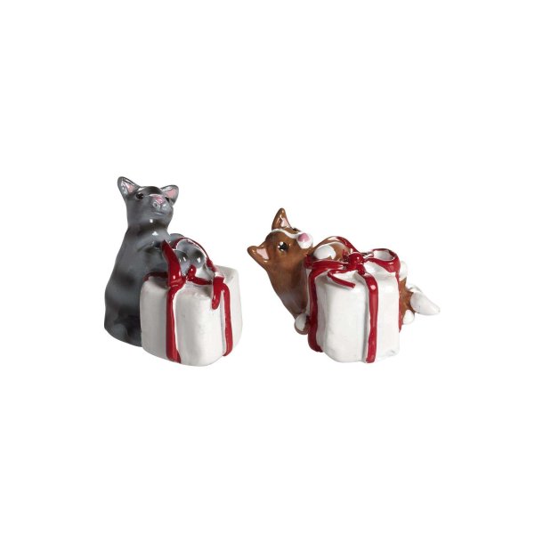 Christmascats, 2-p, H.4cm