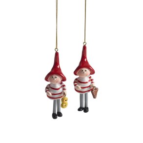 Hanging Tusse 2-p, H.8,5cm