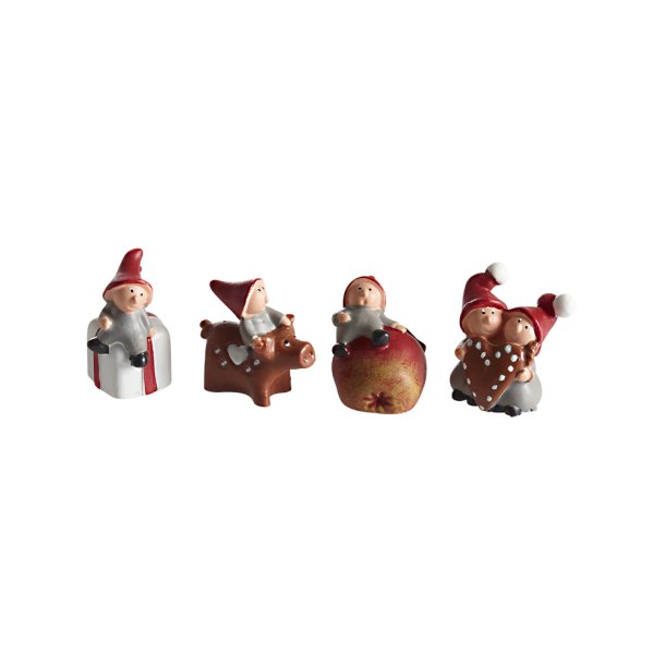 Nisse assorted, H.2,8-4cm