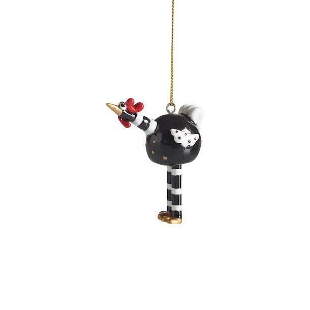 Hanging Gyllenkrok black, H.7cm