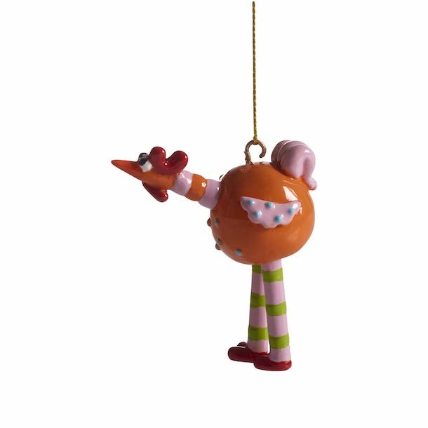 Hanging Gyllenkrok orange, H.7cm