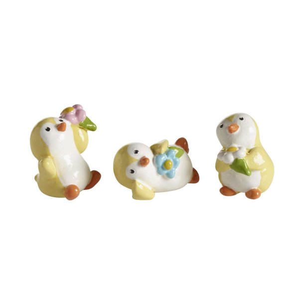 Happy chicken 3-p, H.3,2cm