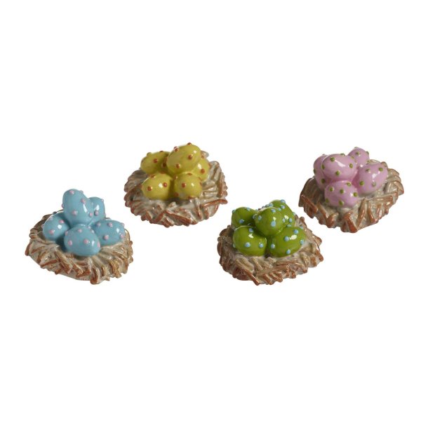 Egg yellow/green/pink/blue assort. 3,5cm