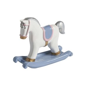 Rocking horse, pastel H.8,5cm