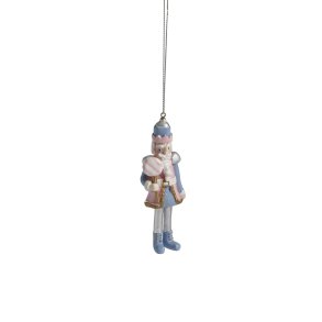Ornament Nutcracker pastel, H.10cm