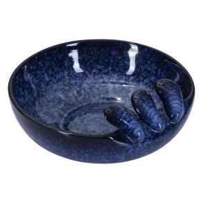 Bowl Sea mussels large, blue �19cm
