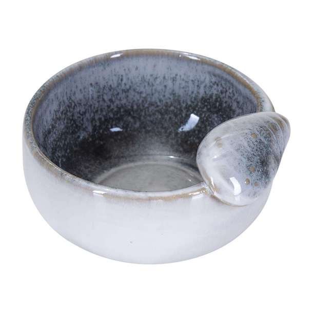 Bowl Sea mussel small, creme 7cm