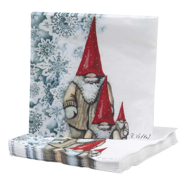 Paper napkins Santa Hkan 20pcs 25x25cm