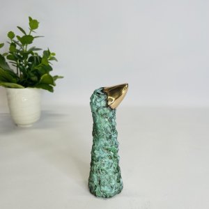 Dubi - skulptur i �gte bronze