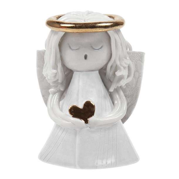 Angel Lova white, H.6,5cm