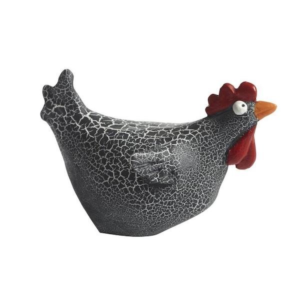 Hen Doris black H.7cm