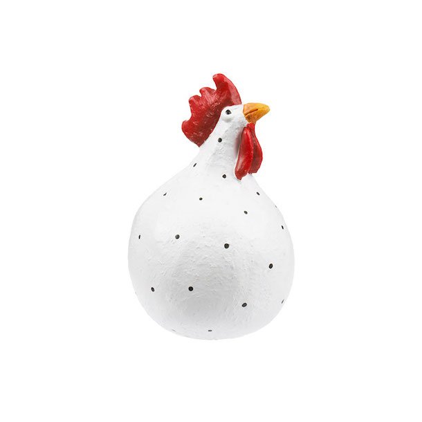 Hen white H.5,2cm