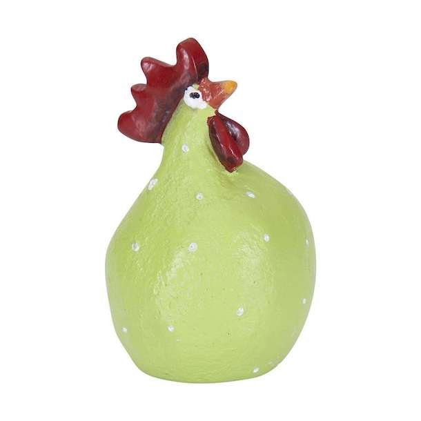 Hen green H.5,2cm