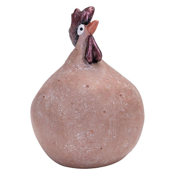 Hen terracotta H.9.6cm