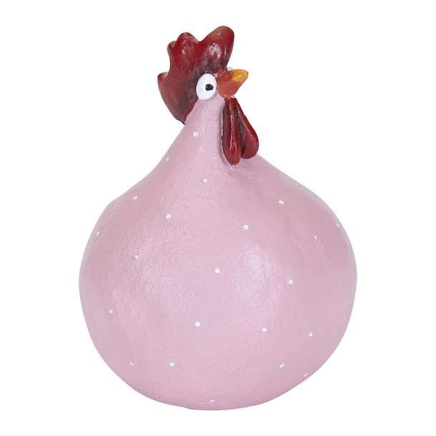 Hen pink H.9,6cm