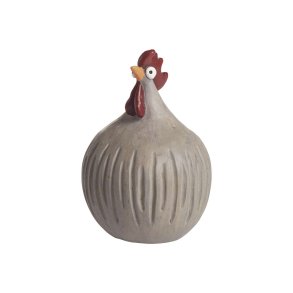 Hen Retro beige, H.8,7cm