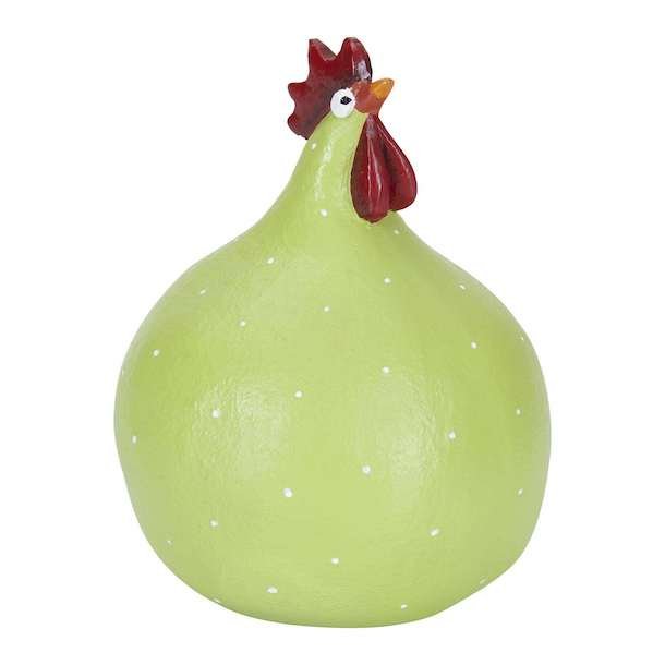 Hen green H.13cm