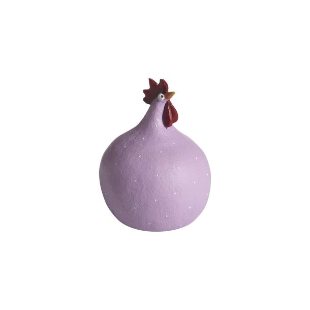 Hen lilac, H.13cm