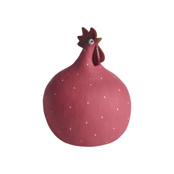 Hen cerise, H.13cm