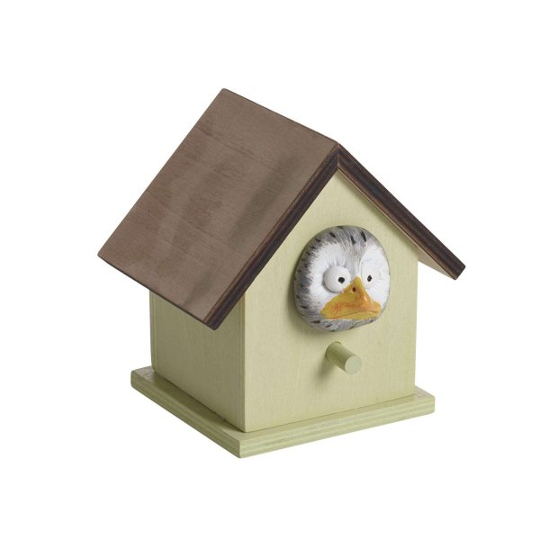 Walldecoration Owl&nbsp; Owe, green H.9,5cm