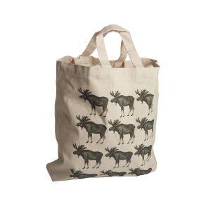 Cottonbag Elk, 42x48x10cm