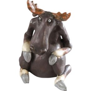 Elk sitting XL H.100cm