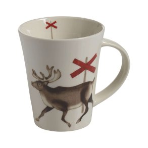 Mug Reindeer, H.11cm, 35cl