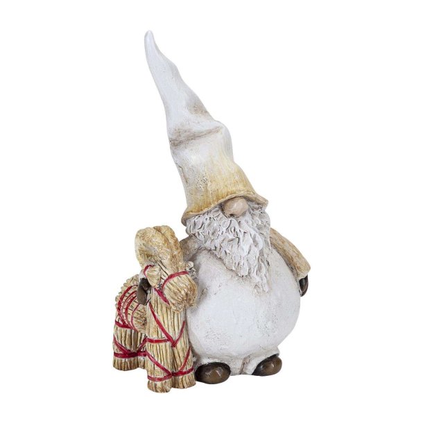 Santa Dante with goat H.8cm