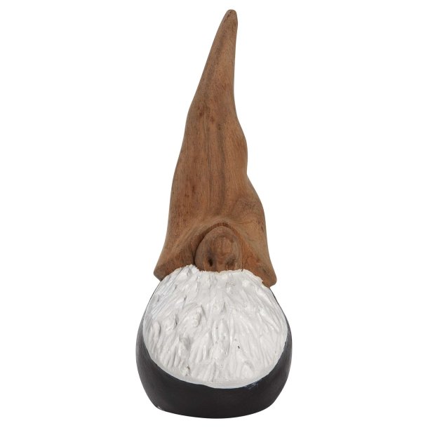 Santa High Hat wood, black H.19cm