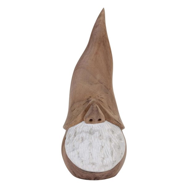 Santa High Hat wood, H.19cm